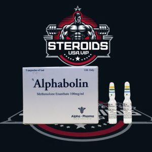 Alphabolin 5 ampoules (100mg/ml) STEROIDS-USA.VIP