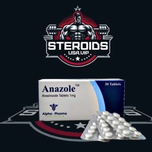 Anazole 1mg (30 pills) STEROIDS-USA.VIP