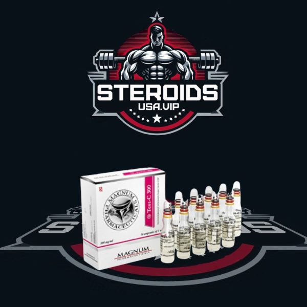 Magnum Test-C 300 10 ampoules (300mg/ml) STEROIDS-USA.VIP