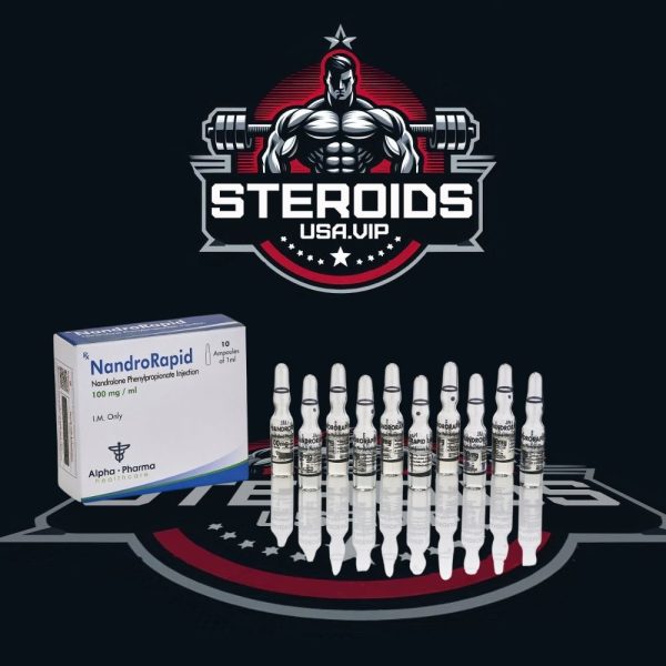 Nandrorapid 10 ampoules (100mg/ml) STEROIDS-USA.VIP