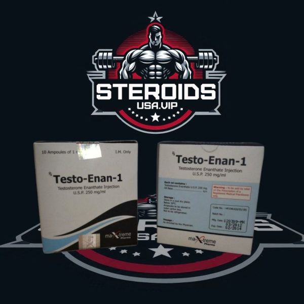 Testo-Enan amp 10 ampoules (250mg/ml) STEROIDS-USA.VIP