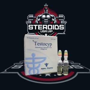 Testocyp 10 ampoules (250mg/ml) STEROIDS-USA.VIP